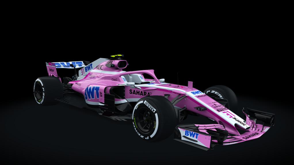 Formula Hybrid 2018, skin Force_India_31