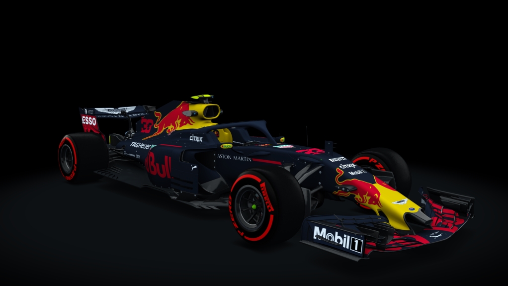 Formula Hybrid 2018, skin Red_Bull_Verstappen_33