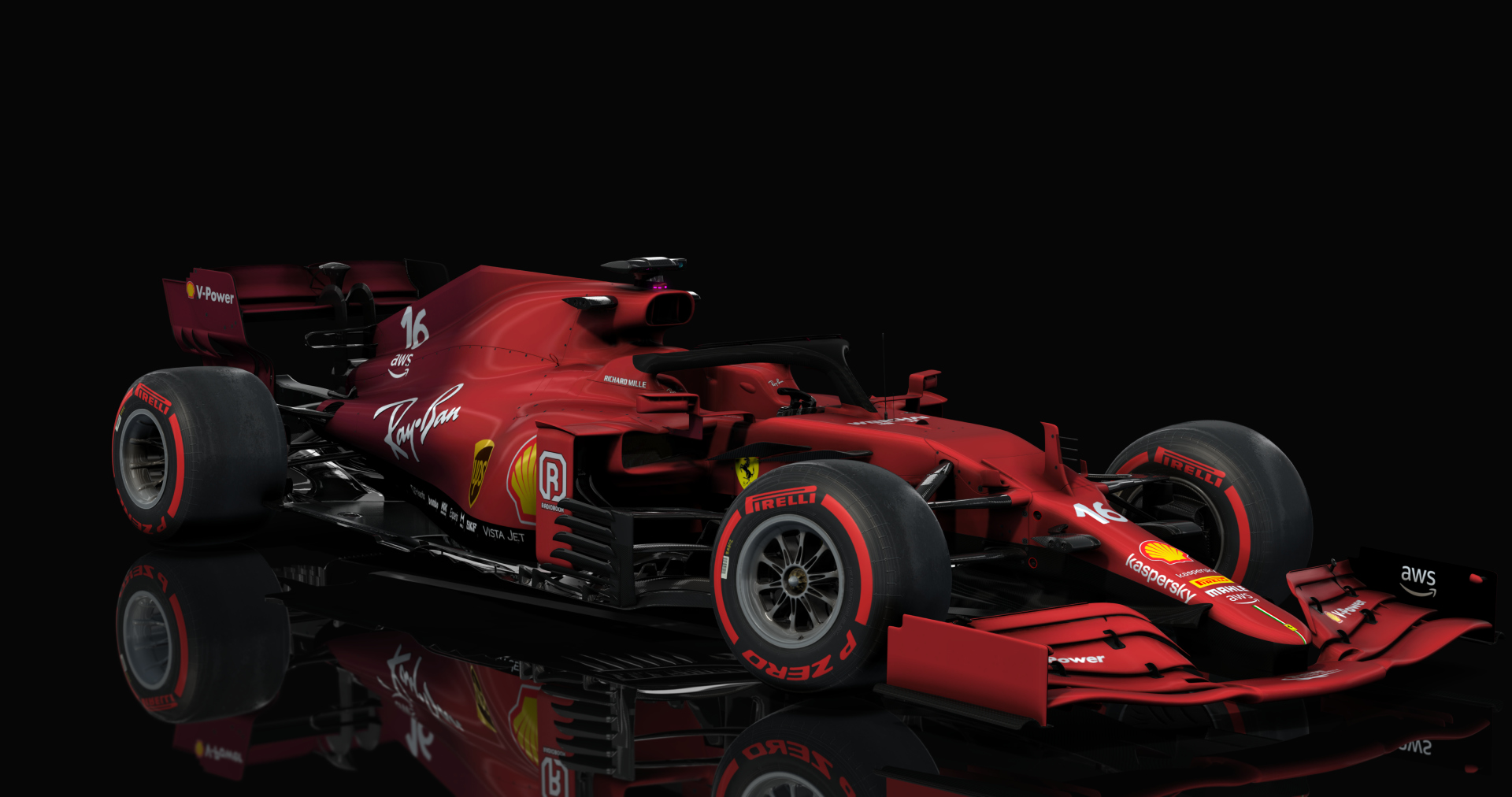 Formula Hybrid 2021, skin e_16_Scuderia_Ferrari_SF21