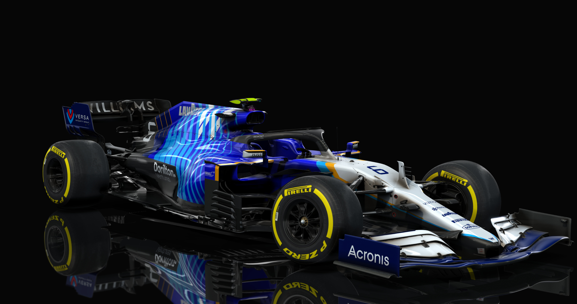 Formula Hybrid 2021, skin p_6_Williams_Racing_FW43B