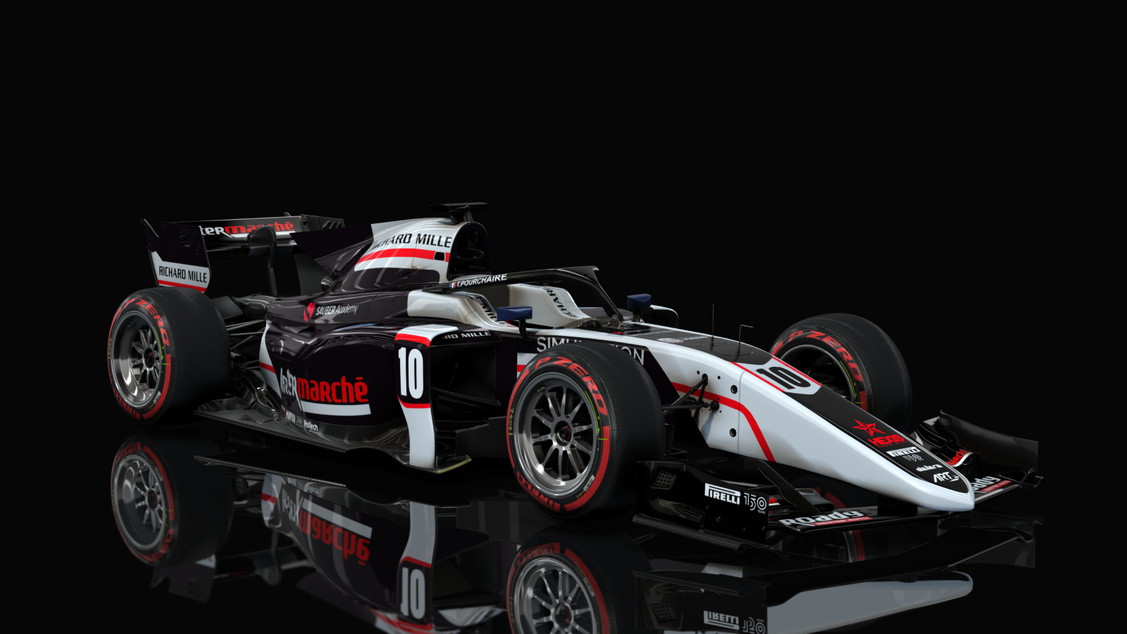 Formula RSS 2 V6 2020, skin 10 ART Theo Pourchaire 2022