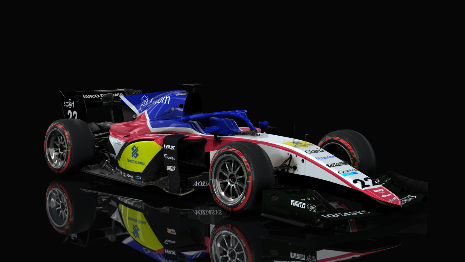 Formula RSS 2 V6 2020, skin 22 Charouz Enzo Fittipaldi 2022