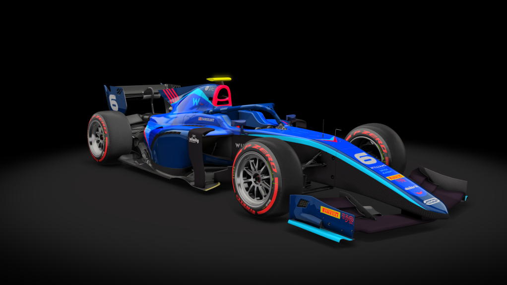 Formula RSS 2 V6 2020, skin 6 Carlin Logan Sargeant 2022