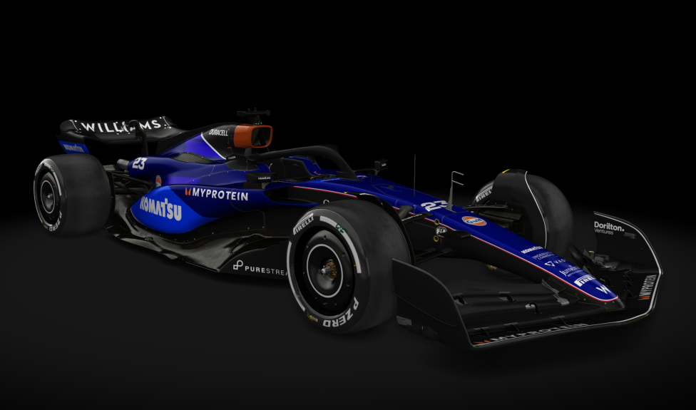 VRC Formula Alpha 2023 (CSP), skin FW46_Albon