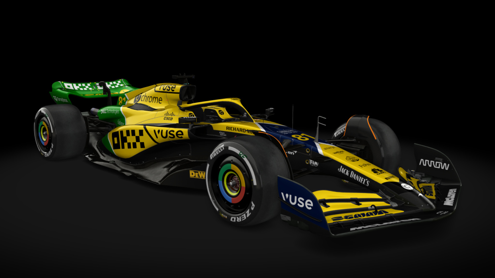 VRC Formula Alpha 2023 (CSP), skin MCL38_Monaco_81_Piastri