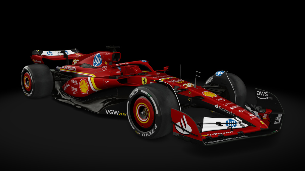 VRC Formula Alpha 2023 (CSP), skin SF24_HP_16_Leclerc