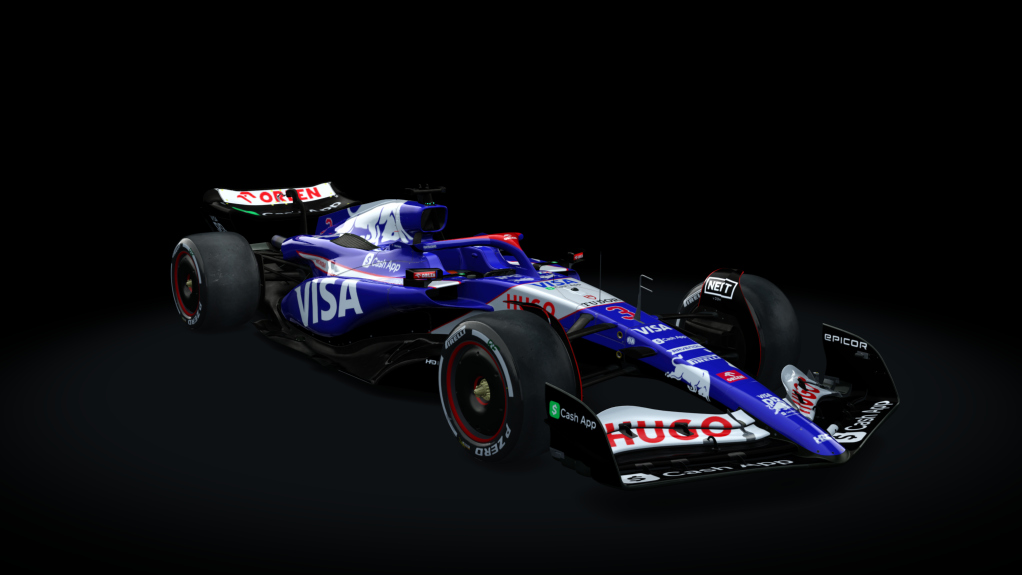 VRC Formula Alpha 2023 (CSP), skin VCARB01_03_Ricciardo