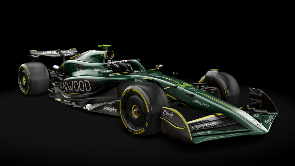 VRC Formula Alpha 2024, skin benwood_racing_14