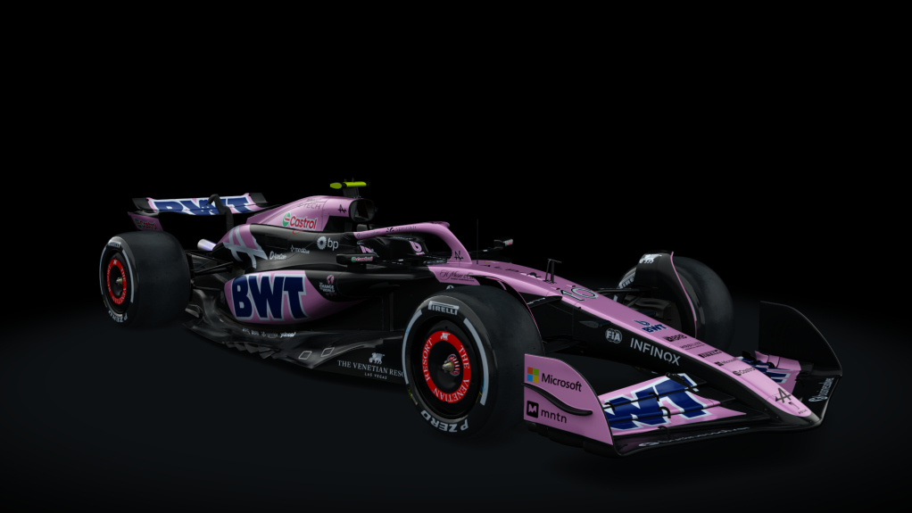 VRC Formula Alpha 2024 (CSP), skin A524_Vegas_10_Gasly