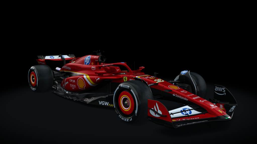 VRC Formula Alpha 2024 (CSP), skin SF24_16_Leclerc