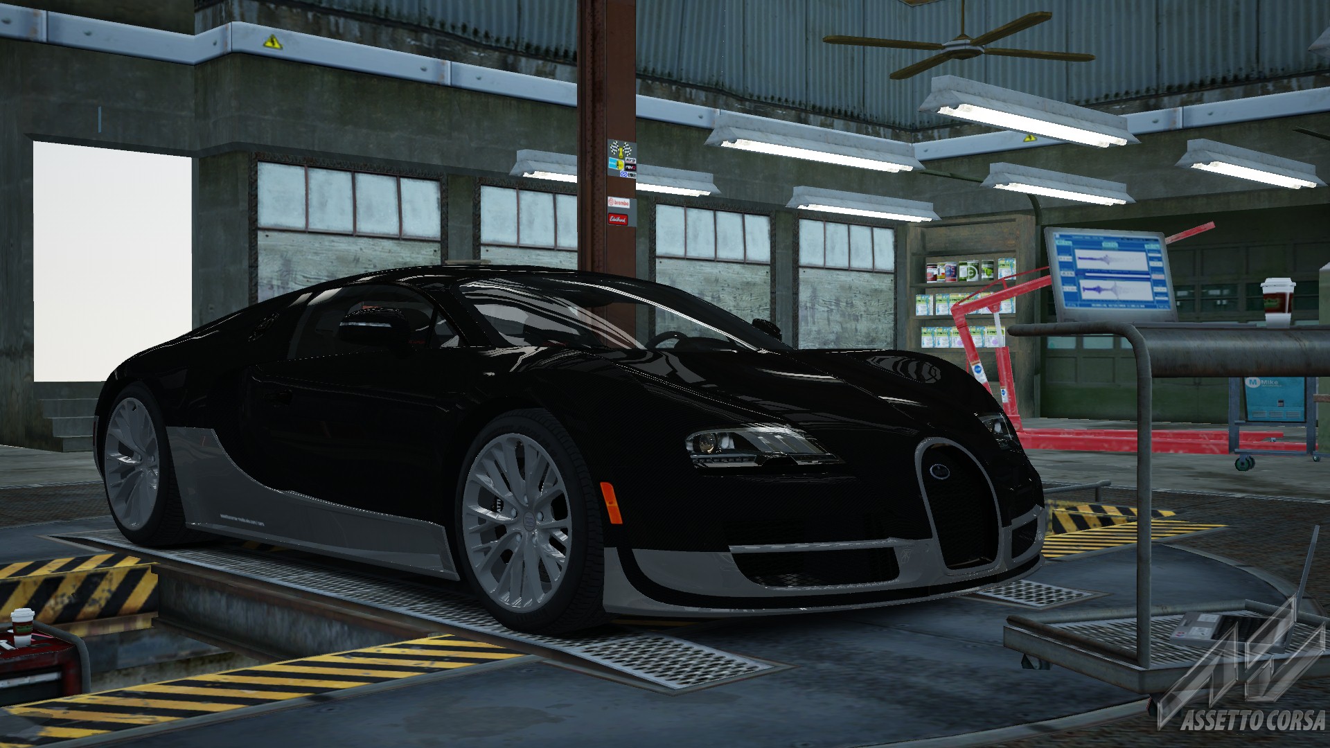 Bugatti Veyron Super Sport, skin gray