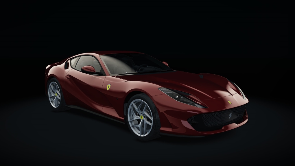 Ferrari 812 Superfast, skin 02_rosso_mugello