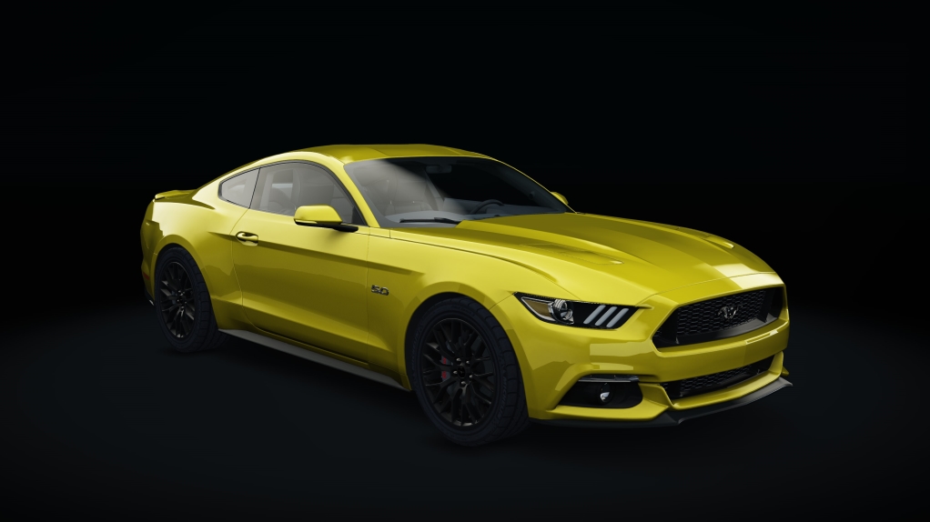 Ford Mustang 2015, skin 10_triple_yellow_tricoat
