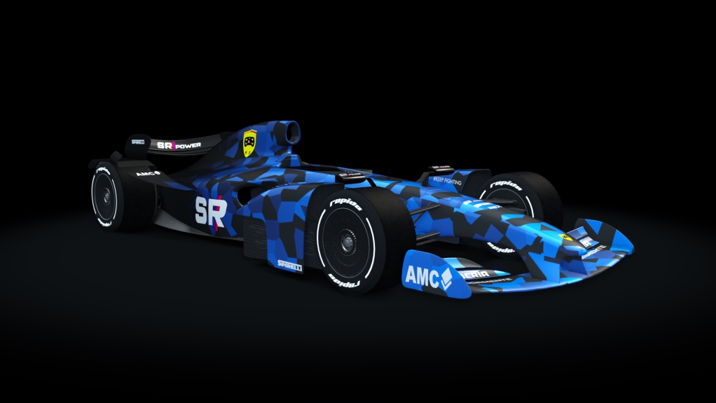 Formula Rapide 2019, skin SR Blue