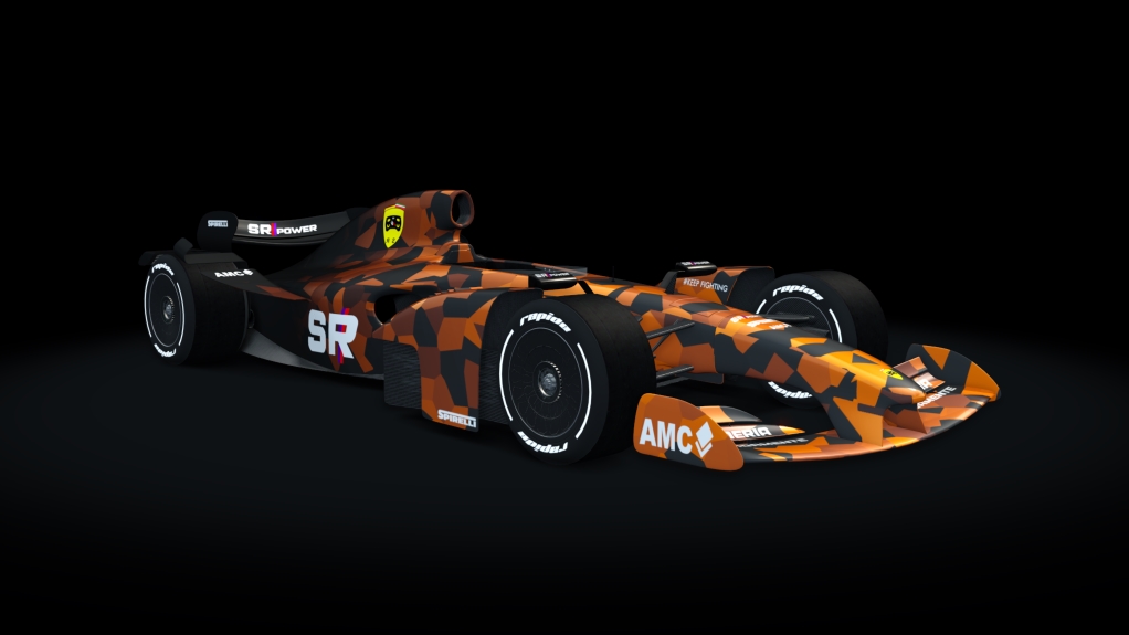Formula Rapide 2019, skin SR Orange