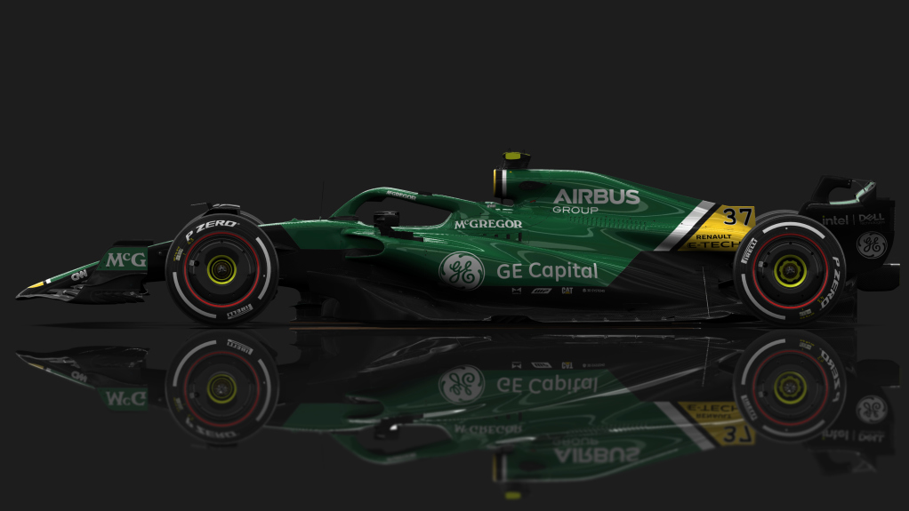 F12023 ESR V10, skin Caterham_F1_Team_37