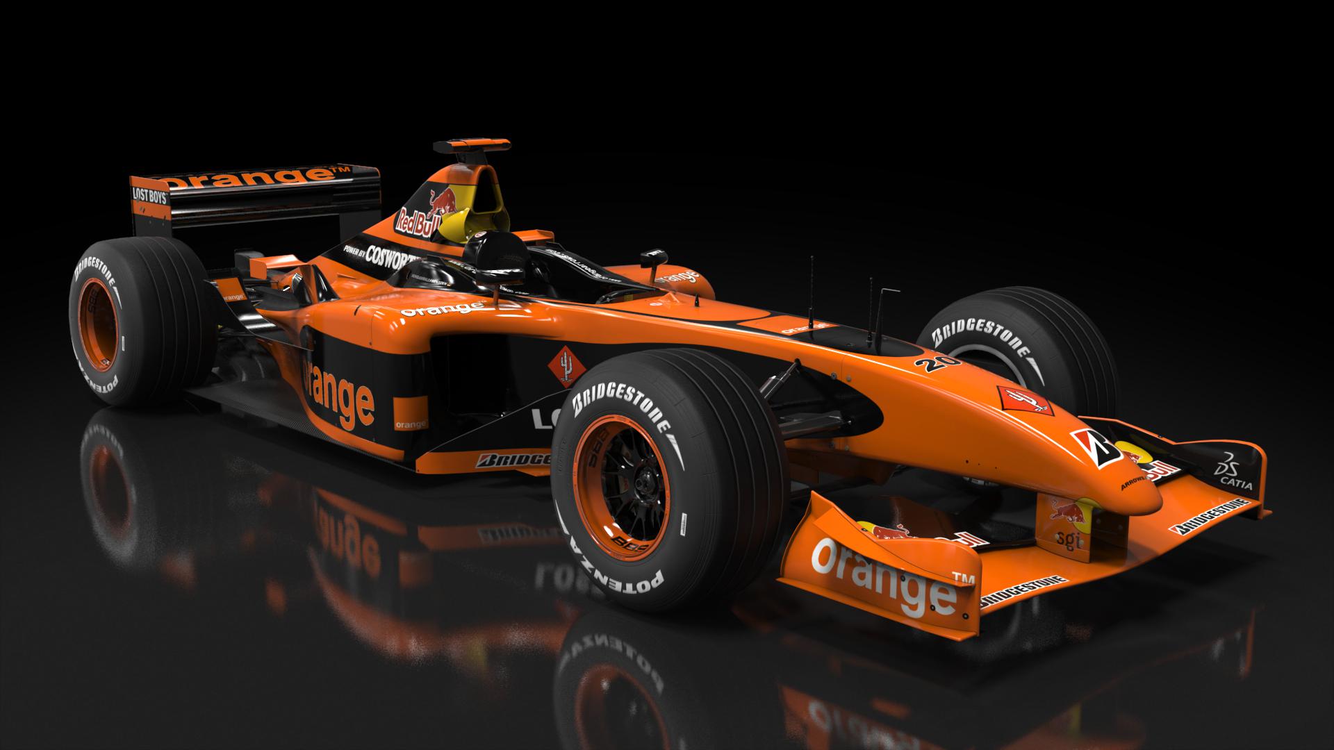 Ferrari F2002, skin t_2002_orange_20_frentzen