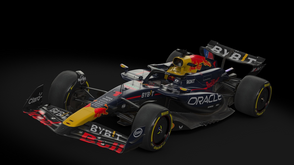 ESR F1 SAISON 10 CSP , skin RB20_1_Verstappen