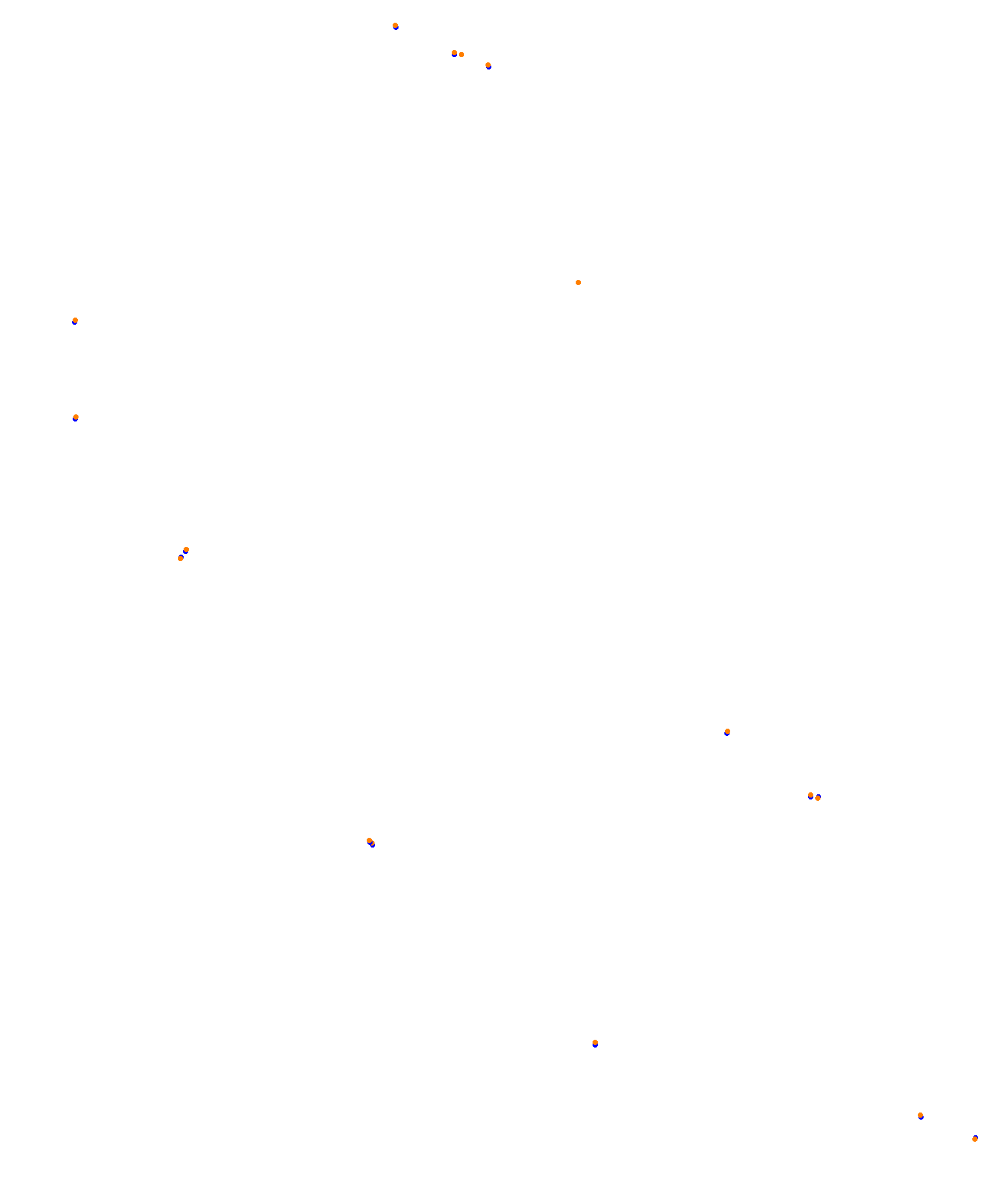 Melbourne ESR 2023 collisions