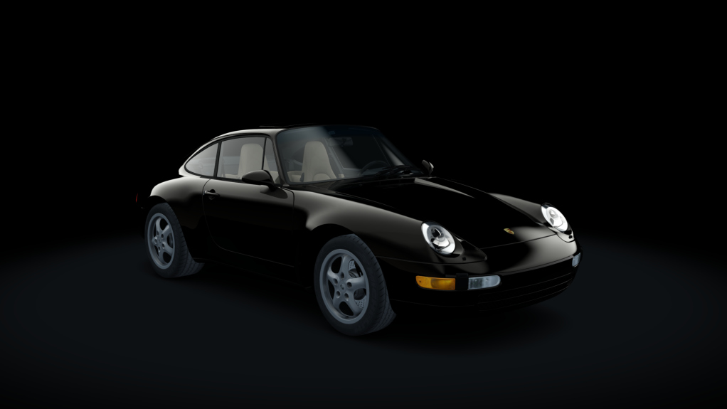 Porsche 911 (993) Carrera, skin Black