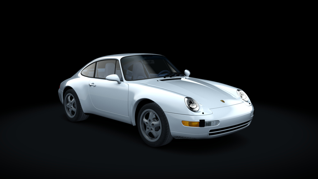Porsche 911 (993) Carrera, skin Gran_Prix_White