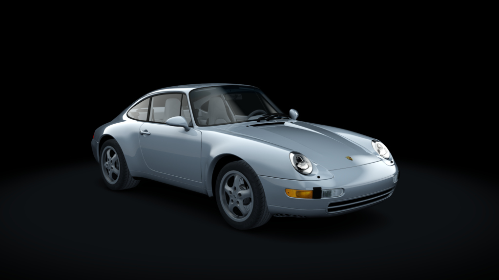 Porsche 911 (993) Carrera, skin Polar_Silver