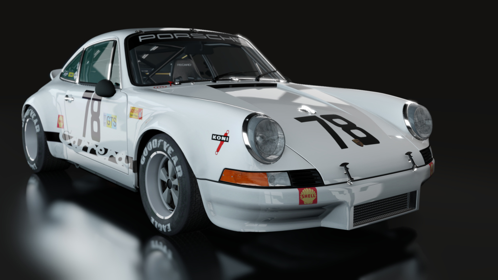 Porsche 911 RSR 1973, skin #77