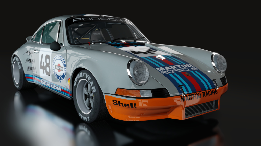 Porsche 911 RSR 1973, skin 48_Martini_Racing