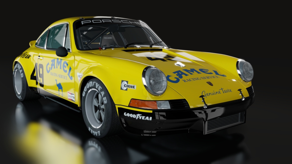Porsche 911 RSR 1973, skin 49_Camel_Racing_Service