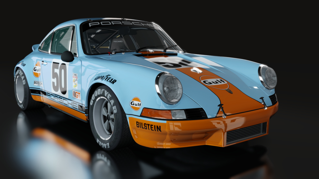 Porsche 911 RSR 1973, skin 50_Gulf_Porsche