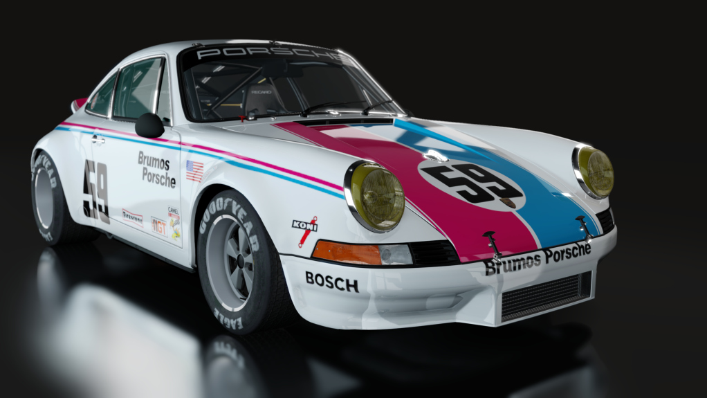Porsche 911 RSR 1973, skin 59_Brumos_Porsche