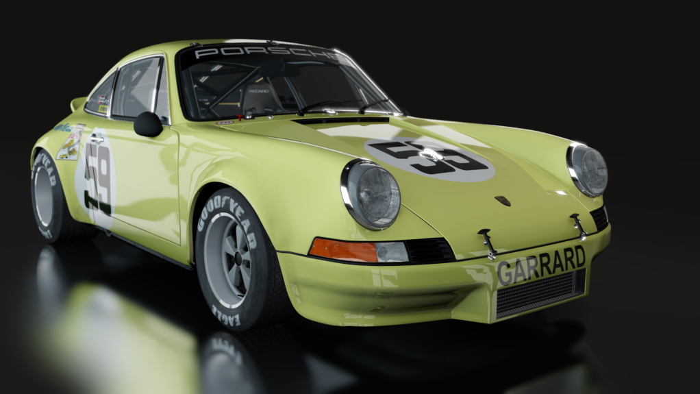 Porsche 911 RSR 1973, skin Brumos #59 Sebring 1973