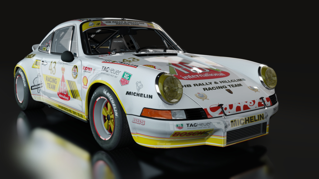 Porsche 911 RSR 1973, skin HB_43