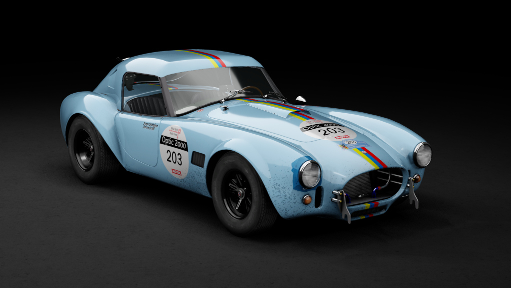 GTC60 Shelby Cobra 289 Hardtop, skin carreracolombiana_tour_auto_2019