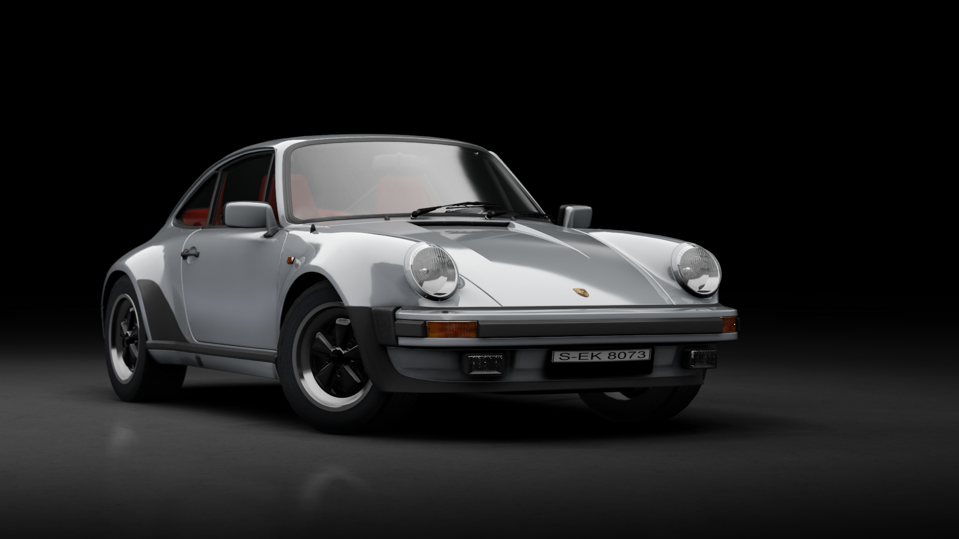Porsche 911 (930) Carrera 3.2 "turbolook" 1984, skin 13_zermattsilber_metallic