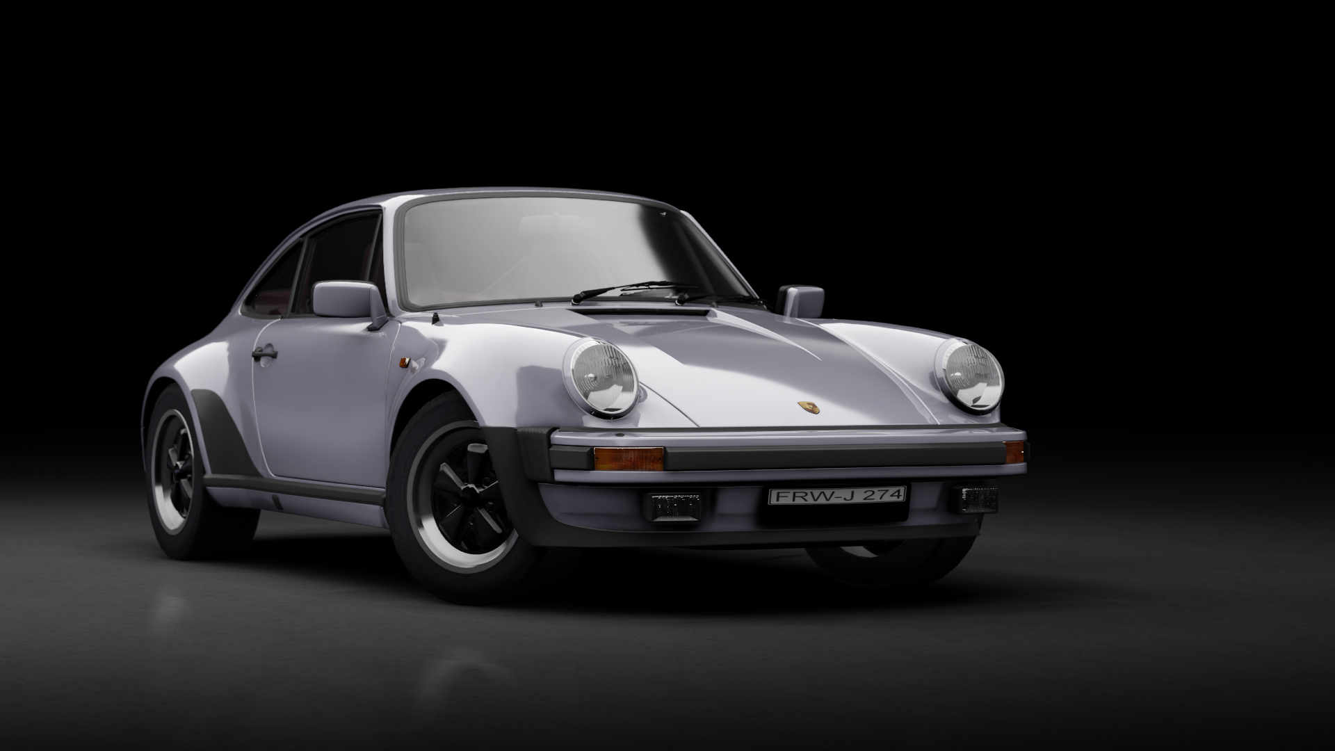 Porsche 911 (930) Carrera 3.2 "turbolook" 1984, skin kristallsilber
