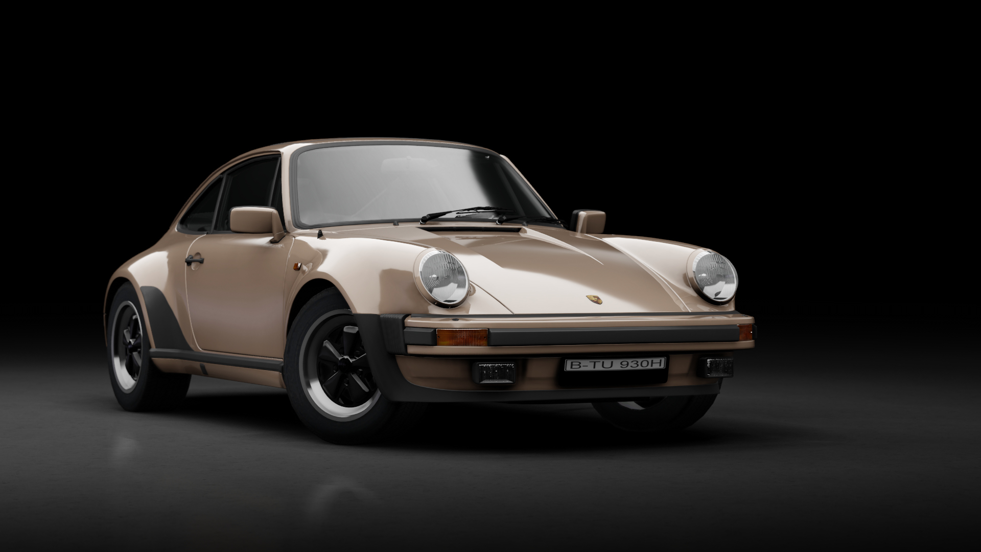 Porsche 911 (930) Carrera 3.2 "turbolook" 1984, skin nougat_braun