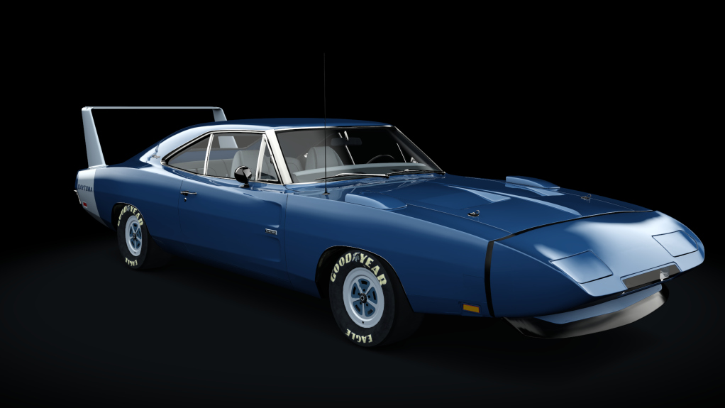 Dodge Charger Daytona (1969), skin 02_bright_blue_poly