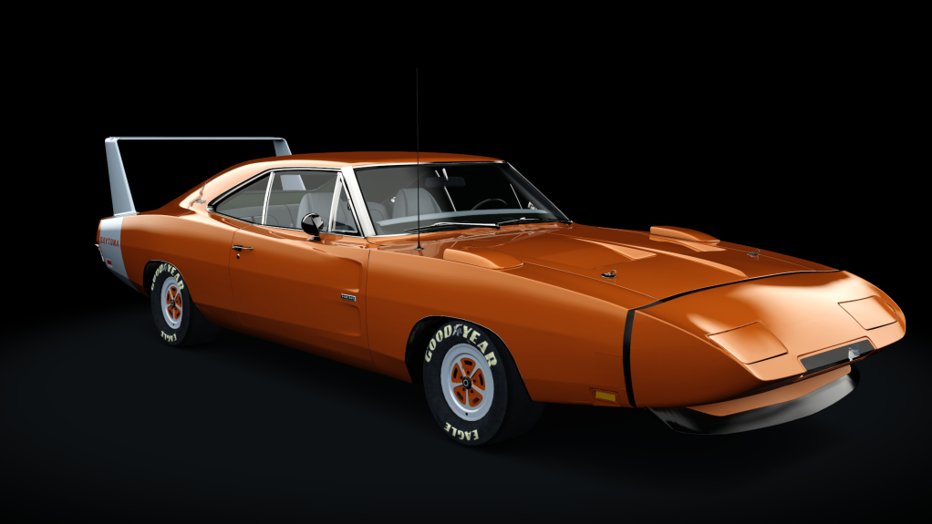 Dodge Charger Daytona (1969), skin 04_orange