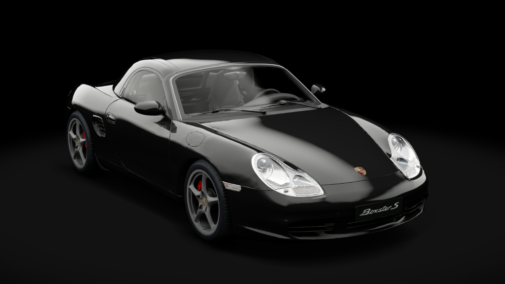 Porsche Boxster 2003, skin Black