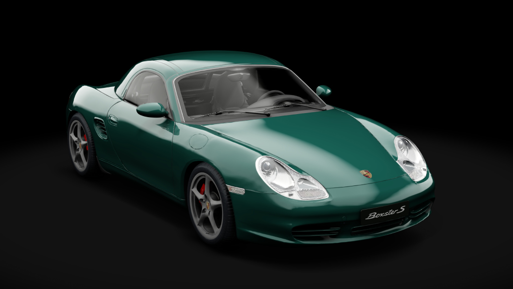 Porsche Boxster 2003, skin Dark Teal Metallic