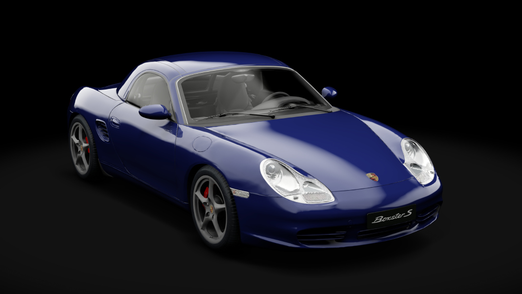 Porsche Boxster 2003, skin Lapis Blue Metallic