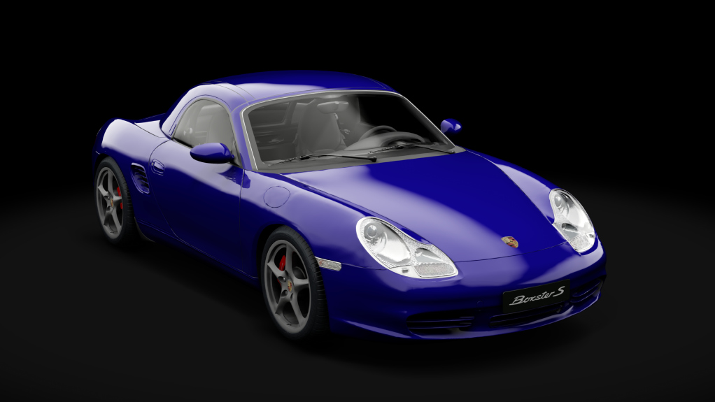Porsche Boxster 2003, skin Midnight Blue Metallic