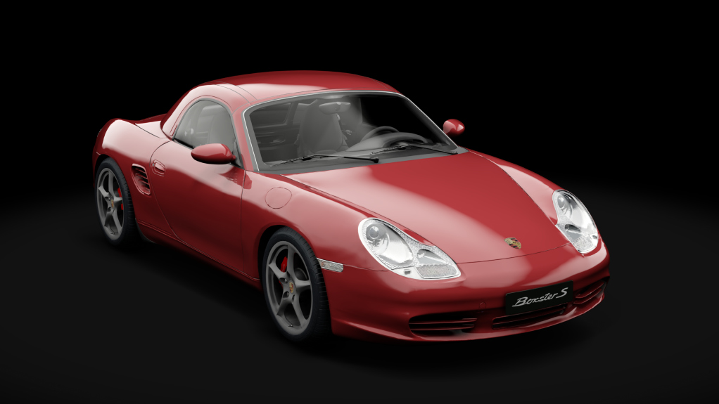 Porsche Boxster 2003, skin Orient Red Metallic