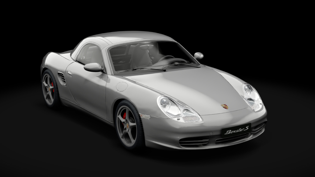 Porsche Boxster 2003, skin Slate Gray Metallic