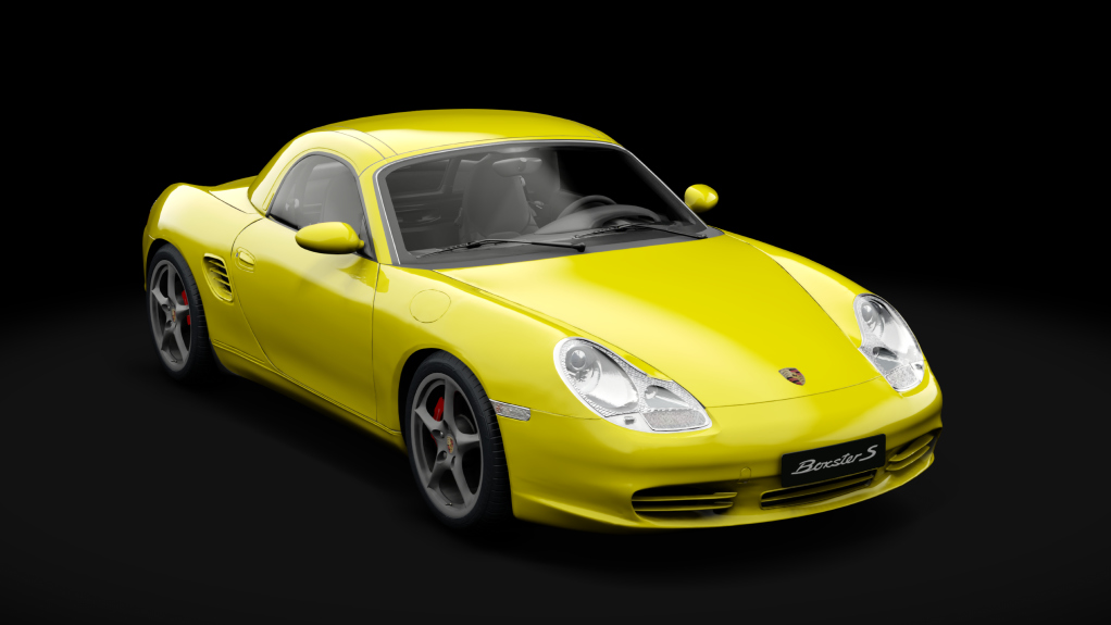 Porsche Boxster 2003, skin Speed Yellow
