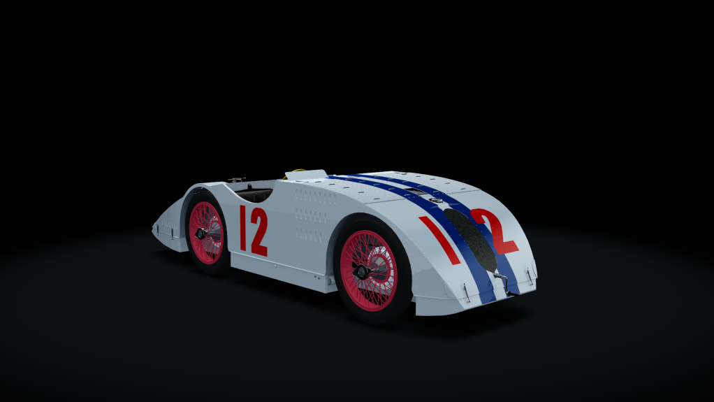 Bugatti Type 32 (Tank de Tours), skin usa_white_blue