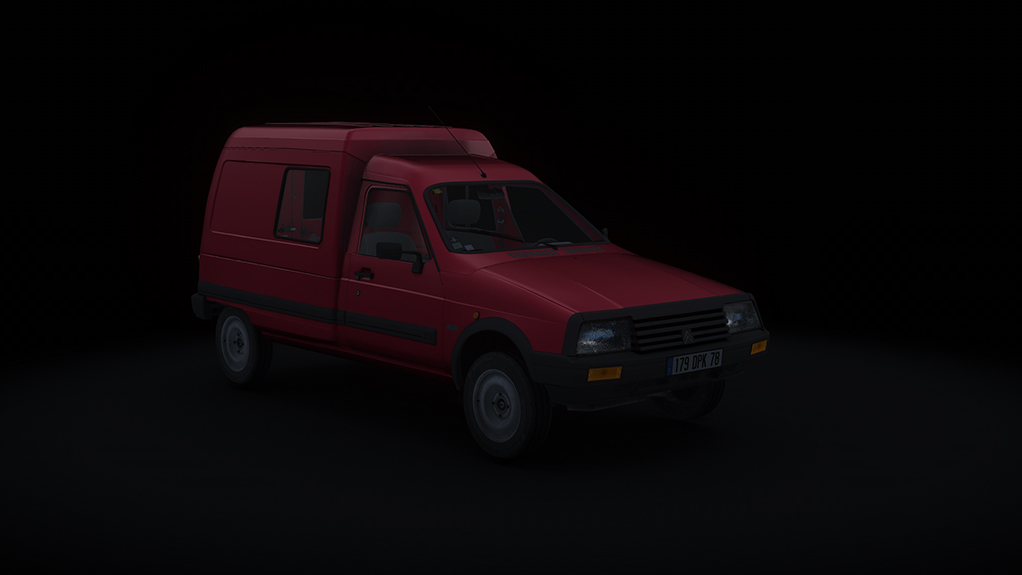 Citroën C15 D, skin 1_rouge_furio