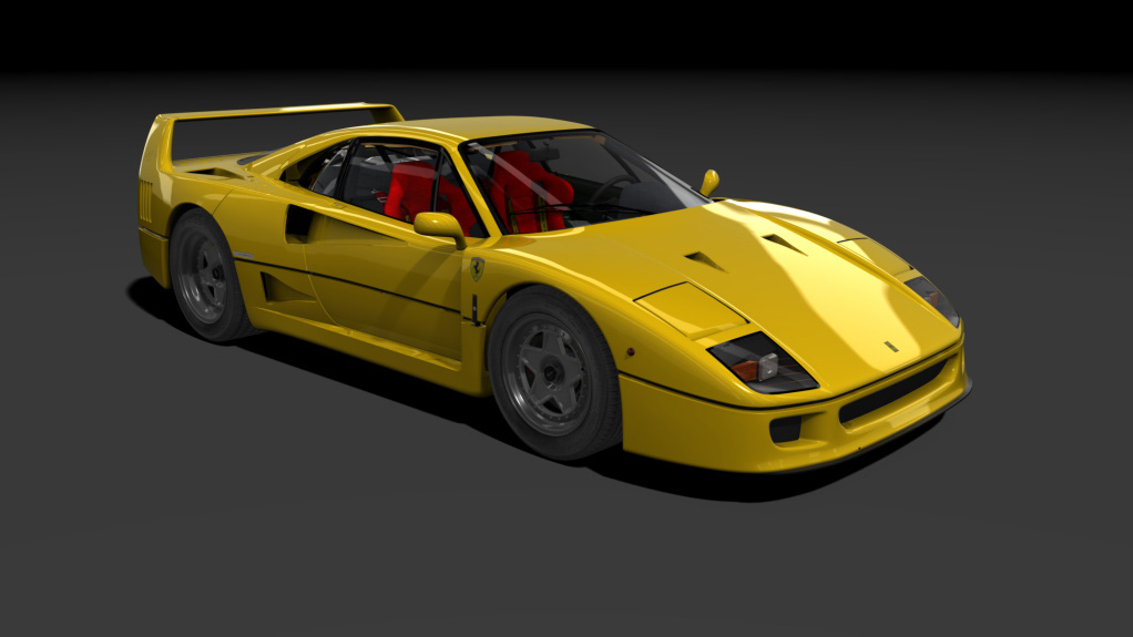 Ferrari F40 '92, skin 04_giallo_modena