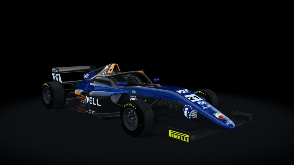 Formula 4 Brasil, skin 21AlvaroYoonCho